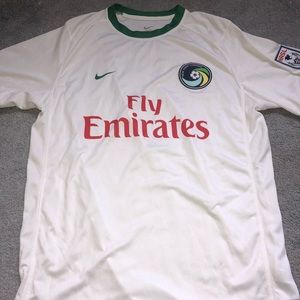 Home and away New York Cosmos jerseys